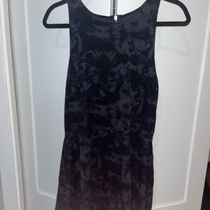 Vans Black Grey Tye Dye Skater Dress